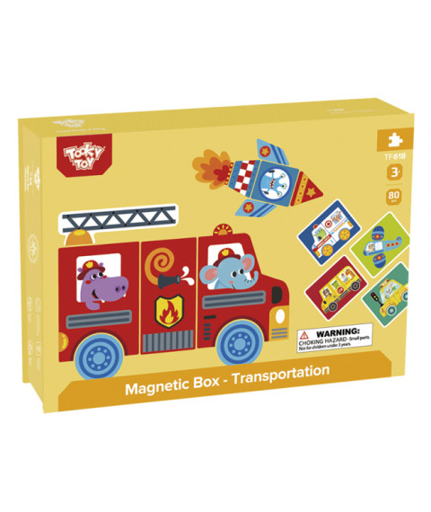Puzzle magnetic Vehicule joc, 57207
